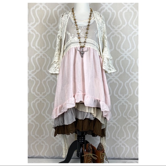 Lagenlook Perfection Linen Layering Dress - Picture 4 of 8